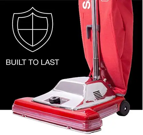 Sanitaire - SC899H SC899 Tradition QuietClean Upright Vacuum Red, 10.5