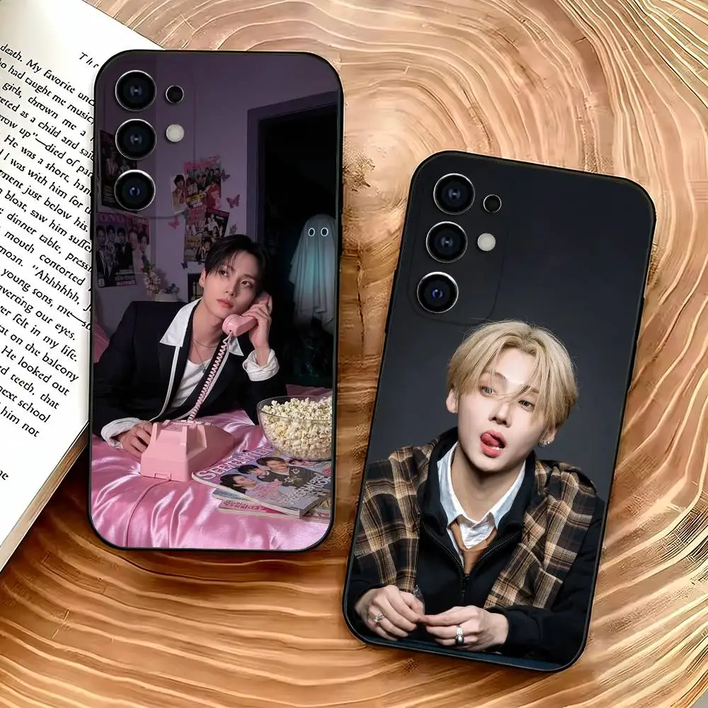 

L-Lee S-Sang W-Won Boys II Planet Phone Case For Samsung S25,S24,S21,S22,S23,S30,Ultra,S20,Plus,Soft Silicone Black Cover