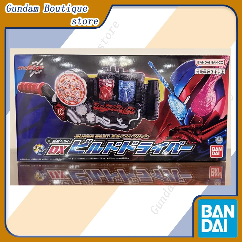 Bandai Genuine DX Kamen Rider BUILD Drive Transformation Belt RabbitTank Anime Action Figure Collectible Model Toy Gift Children