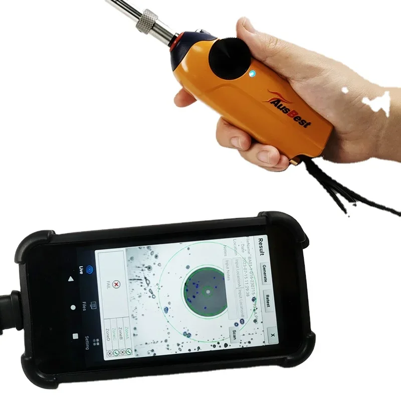 Sensor manufacturing firm  New SpeedyTest Endface Detector Condensed Structure Easy hold USB fiber scope probe