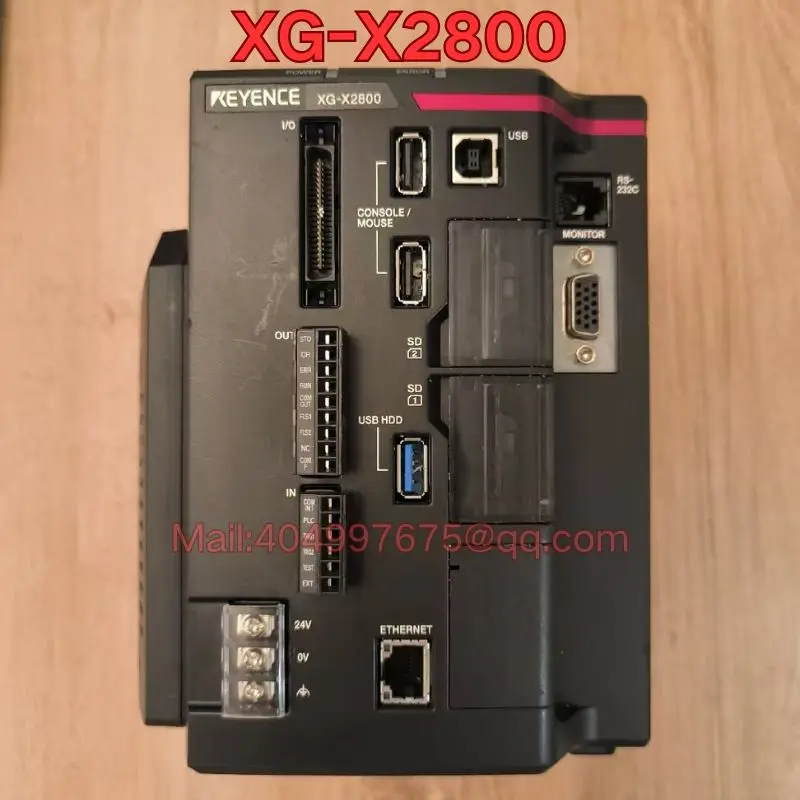 Second-hand XG-X2800 vision controller function test is normal