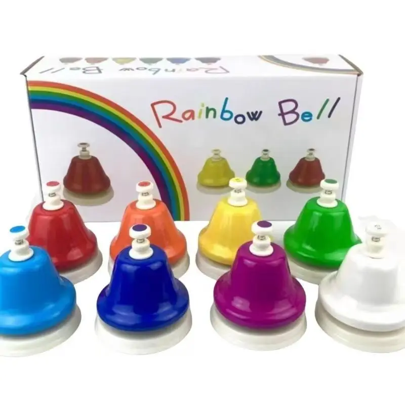 

Outdoor Orff eight-tone bell, children's touch bell musical instruments