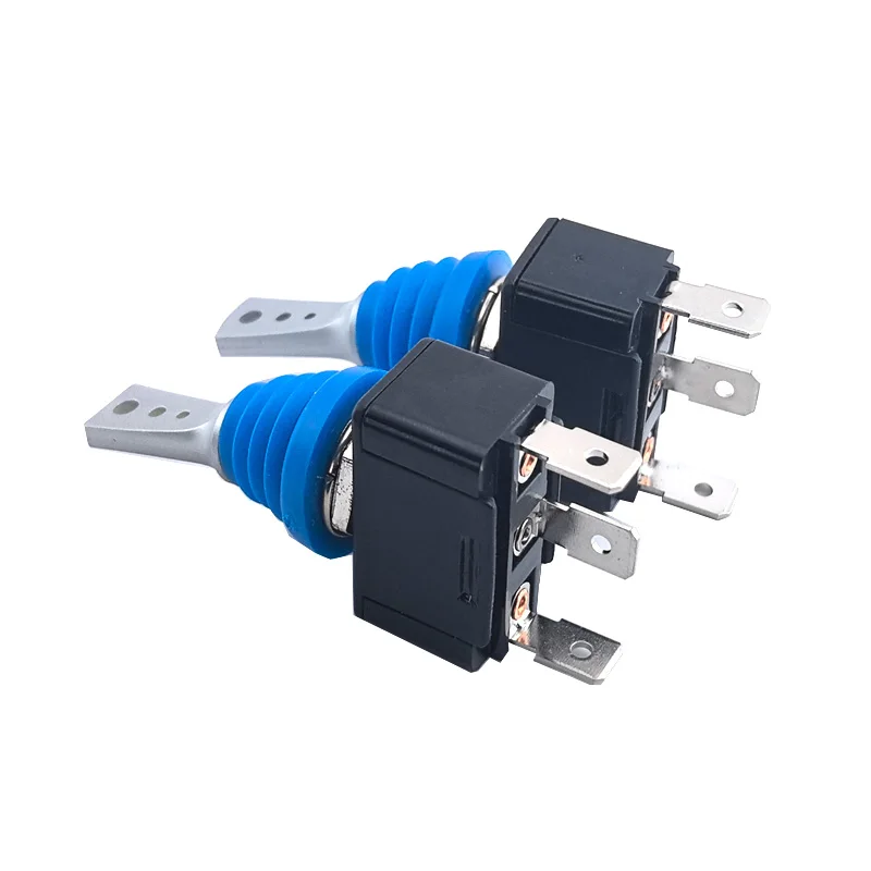 Waterproof 12mm 20A/24VDC 40A/12VDC ON-ON ON-OFF-ON R13-416 2PIN 3PIN Toggle Switch 1pcs Series Plastic Lever for Electrical Com