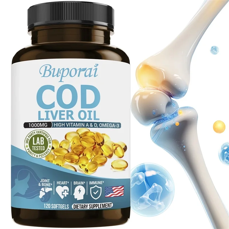 

Капсулы с маслом печени трески, богатые витаминами А и Д, помогают удержать здоровой кожи, сильным мозгом и костями и улучшить память