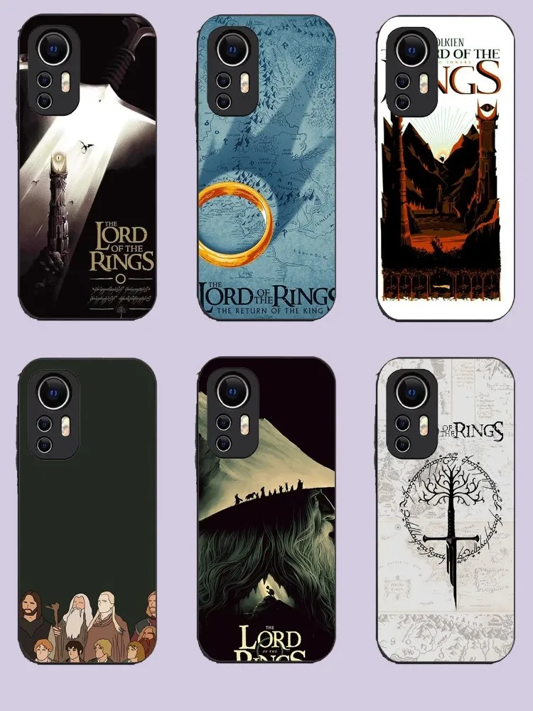 Movie The L-Lord R-Rings Phone Case For Xiaomi 11 Redmi Note 11 5G 8T 9A 9 10T Note8Pro Note9 12SUltra Black Case