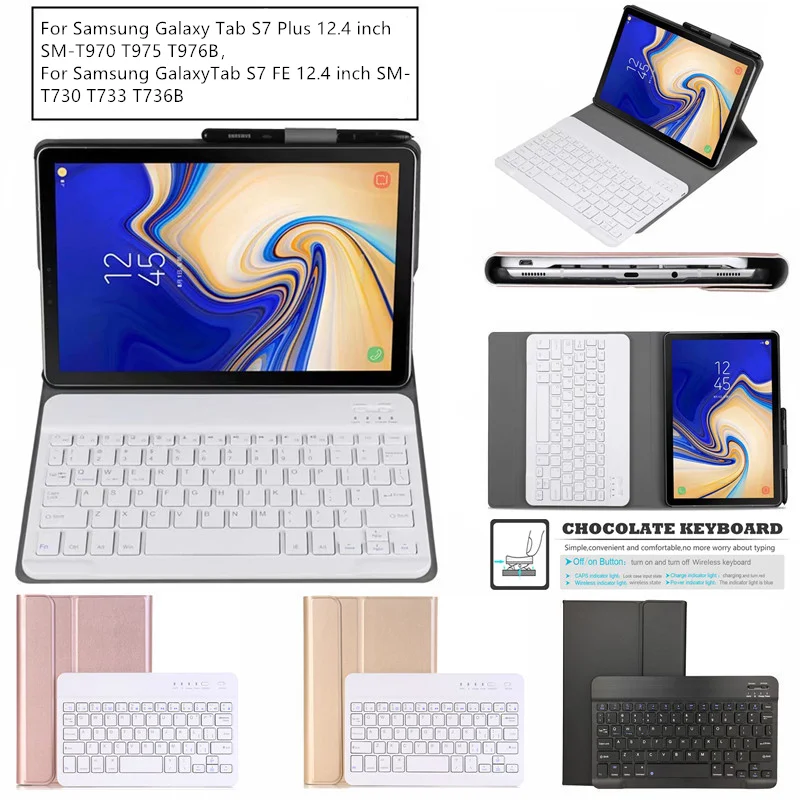 For Samsung Galaxy Tab S7Plus SM-T970 T975 T976B 12.4