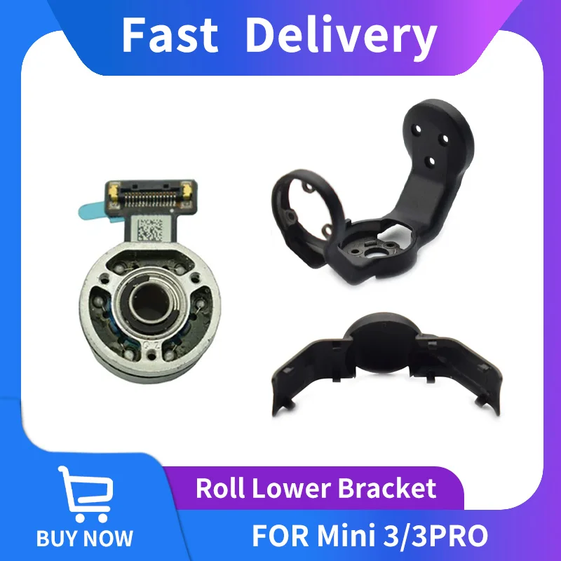 Für Mini 3 Pro Gimbal R-Achsen-Unterhalterung Rollarm-Stützhalterung Ersatz-Reparatur-Ersatzteile