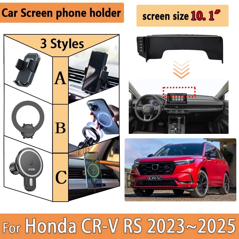 

10,1 дюйма для Honda CR-V RS 2023 2024 2025 автомобильный держатель для телефона MagSafe магнитный регулируемый экран мобильный держатель аксессуары для крепления