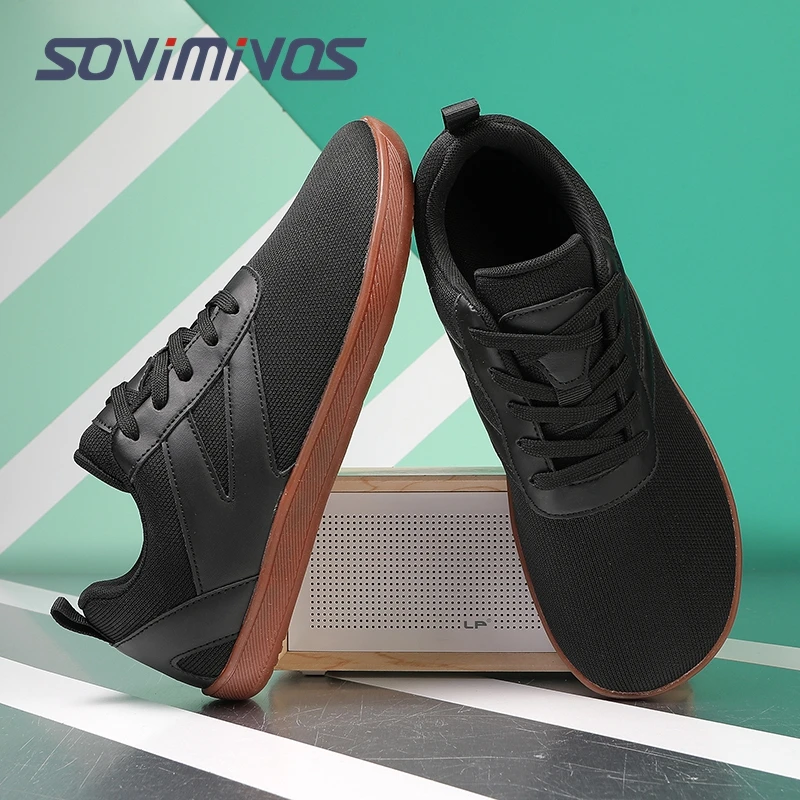 

High Quality Trail Running Barefoot Shoes Wide Toe Box Barefoot Sports Cross Trainers Zero Drop Shoes Runner Walking Sneakers