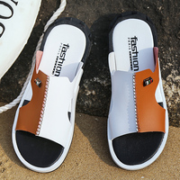 2024 Summer Men Shoes Sandals Original Comfortable Slip-on Casual Sandal Fashion Shoes Men Slippers Zapatillas Hombre Size 38-47
