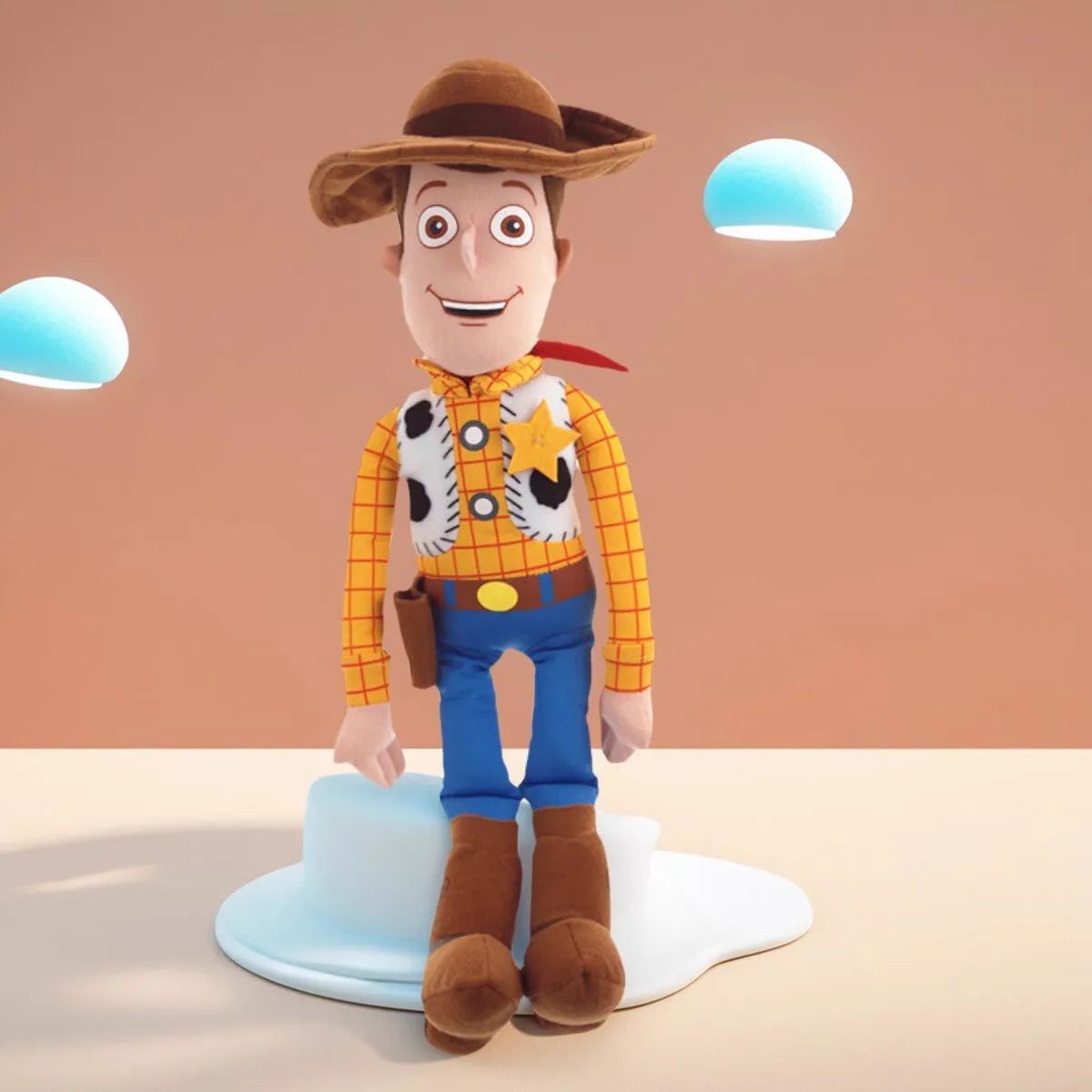 

Toy Story 30th Anniversary Sheriff Woody Tris Red Heart Horse Buzz Lightyear Doll Children's Birthday Holiday Gift