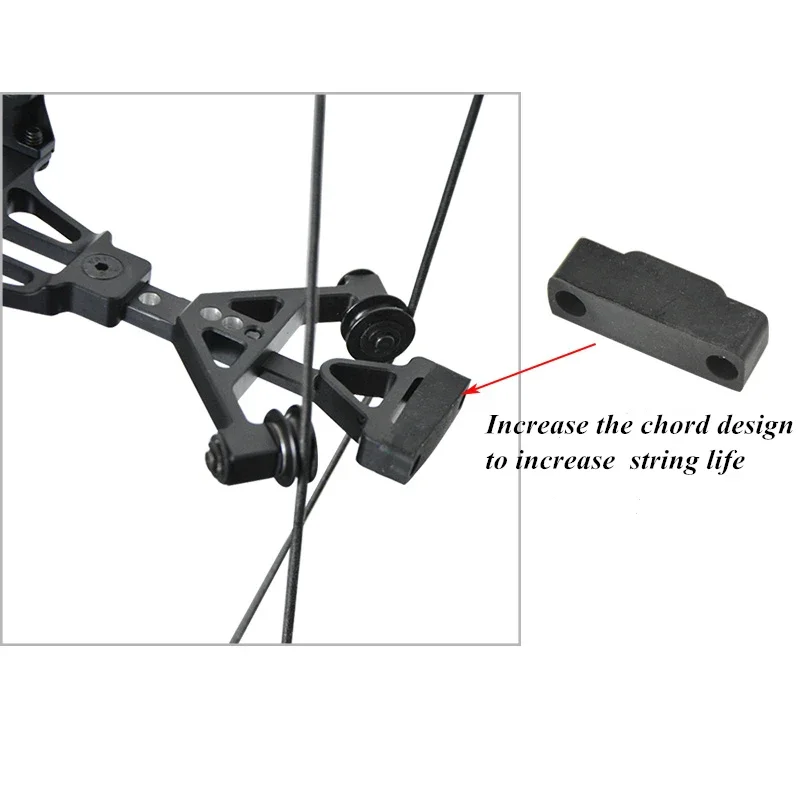 JUNXING M109F Archery Compound Bow 30-60LBS Catapult Dual-use Steel Ball Arrows Hunting Fishing Bow Shooting Accessories