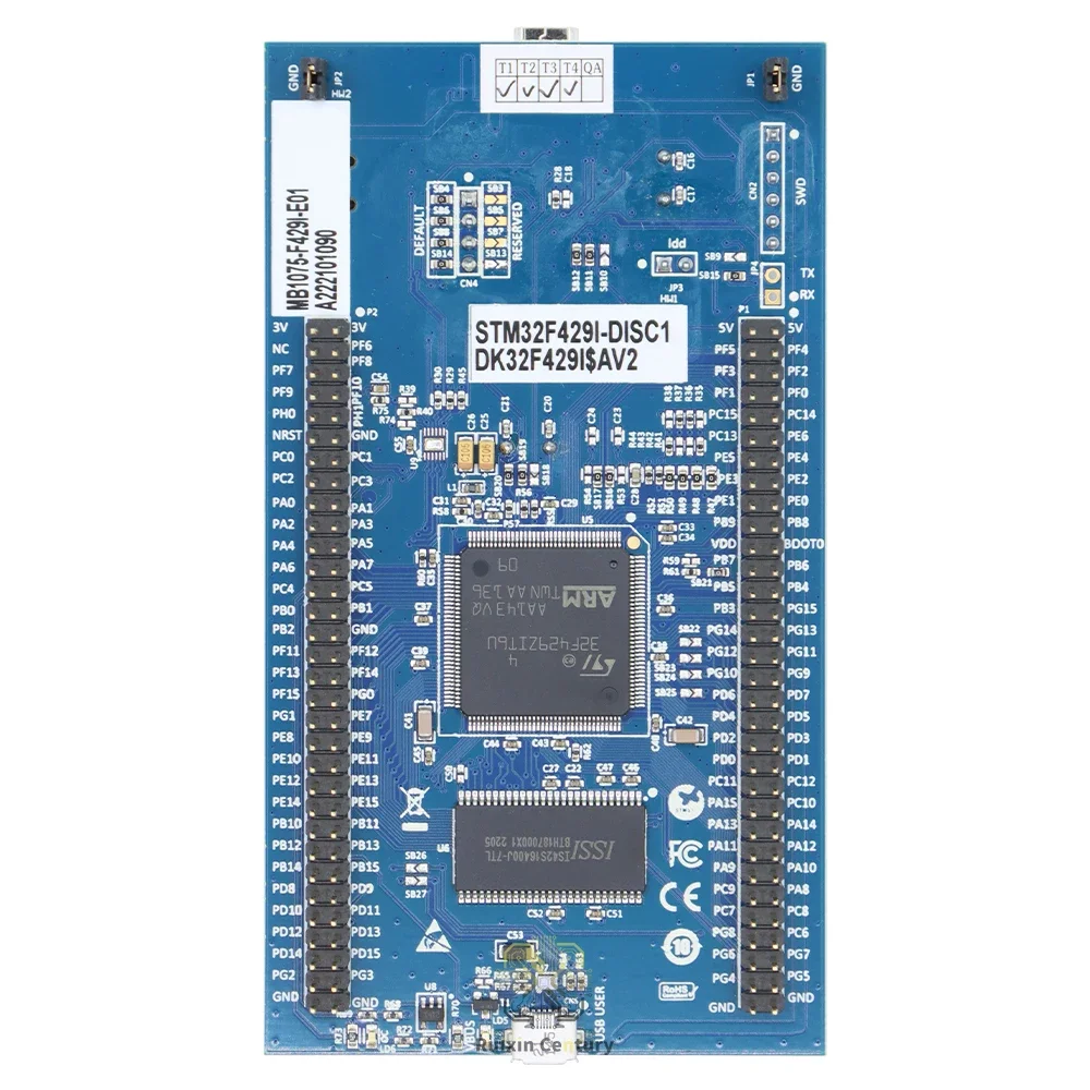 FOR ST STM32F429I-DISC1 32F429IDISCOVERY Discovery Kit STM32F429ZIT6 MCU Board 180MHz Cortex-M4 2MB Flash 256KB RAM 2.4 LCD
