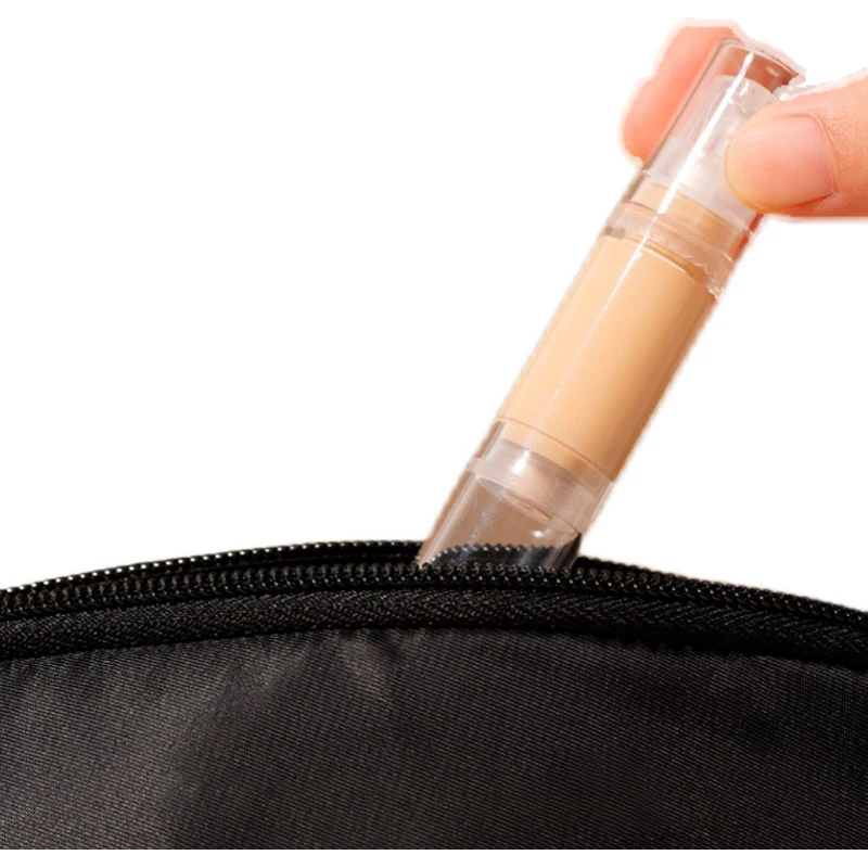 Liquid Foundation Travel Bottle 5ml 10ml 15ml Mini Cosmetic Foundation Sample Repackaging Tools Airless Pump Bottle Portable