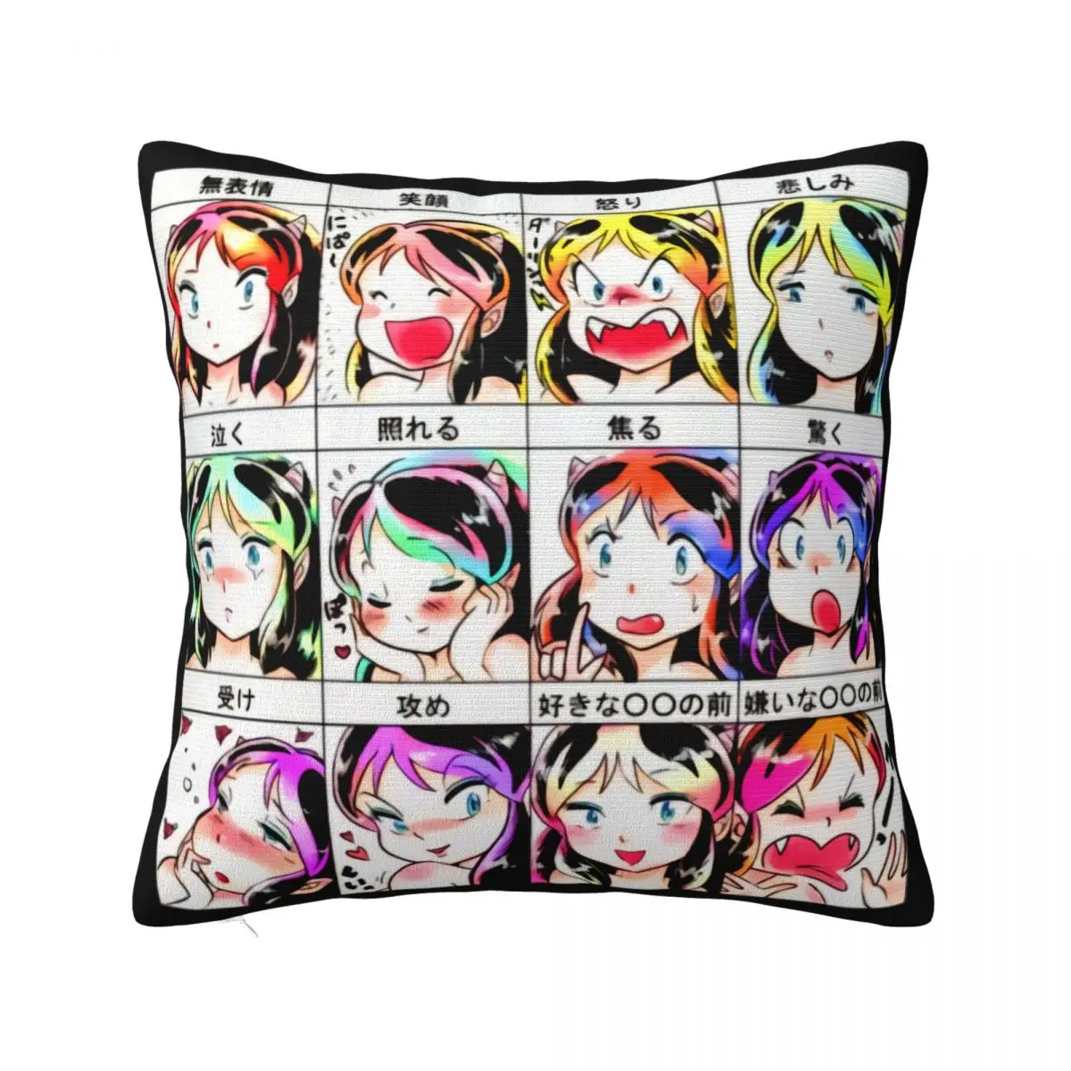 T Maglia Lamu La Ragazza Dello Spazio Urusei Yatsura Cartone Anni 80 1 Brand Pillow Case