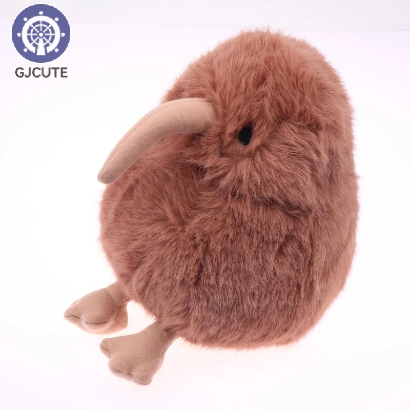 11,5/20 cm Urocza Realistyczna Zabawka Kiwi Miękka Pluszowa Poduszka Ptak Sztuczny Ptak Pluszowa Lalka Zawieszka Sofa Łóżko Poduszka Prezenty dla Dzieci