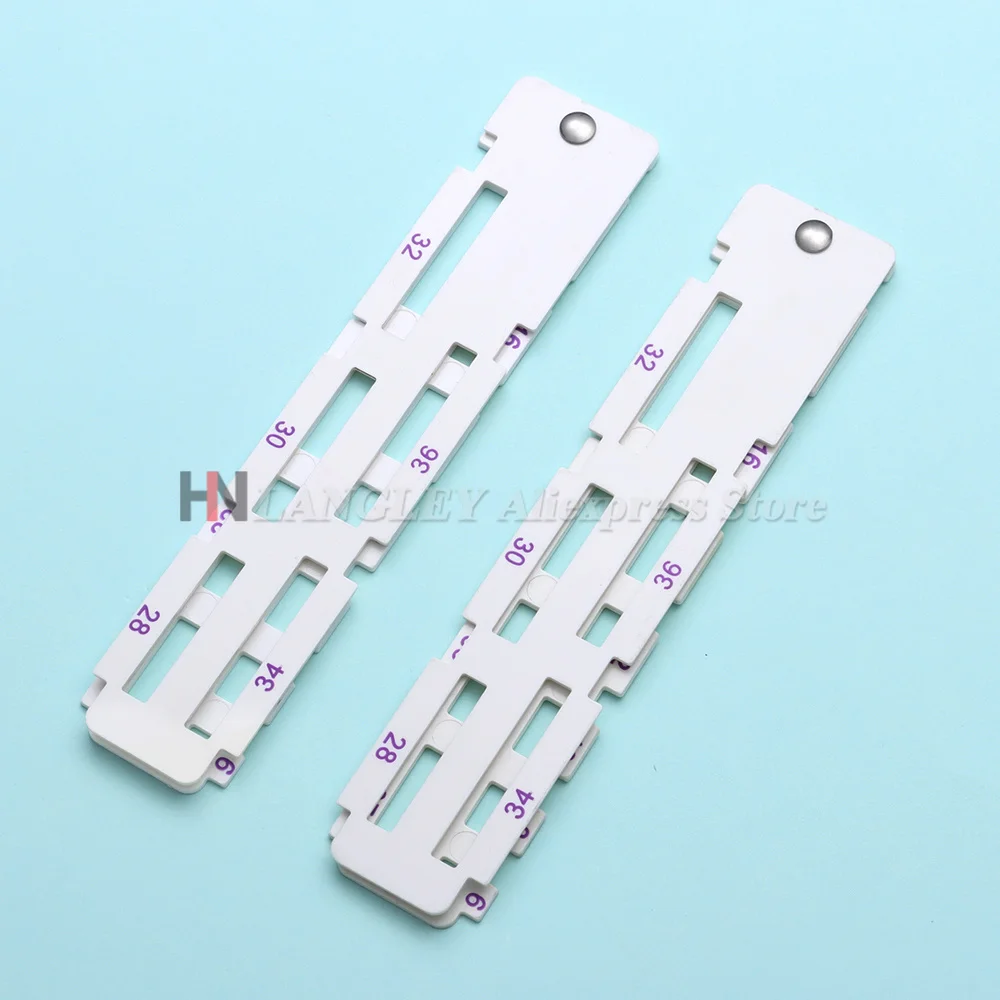 Measure Silicone Leather Watch Strap Width Length Convenient Tool Plastic Multi-Size Caliper Ruler 6mm-36mm Watch Accessories