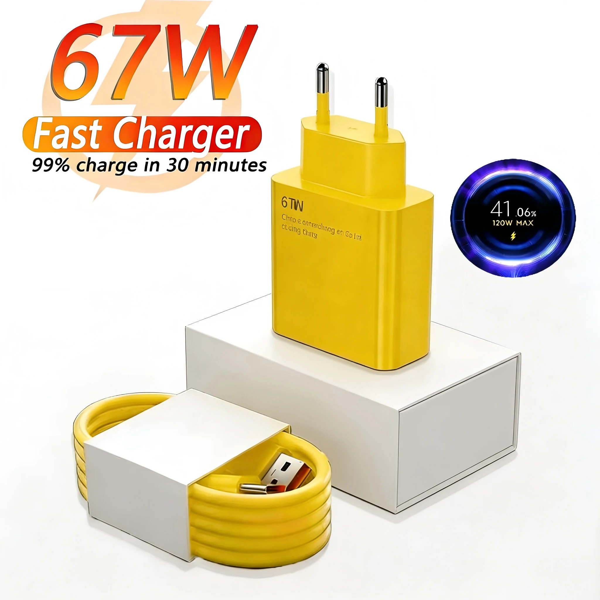 

Быстрое зарядное устройство USB 67 Вт для Xiaomi 15 14 13 12 11 10 Ultra, Redmi Note 12T 13 Pro Turbo, кабель для быстрой зарядки Type-C USB
