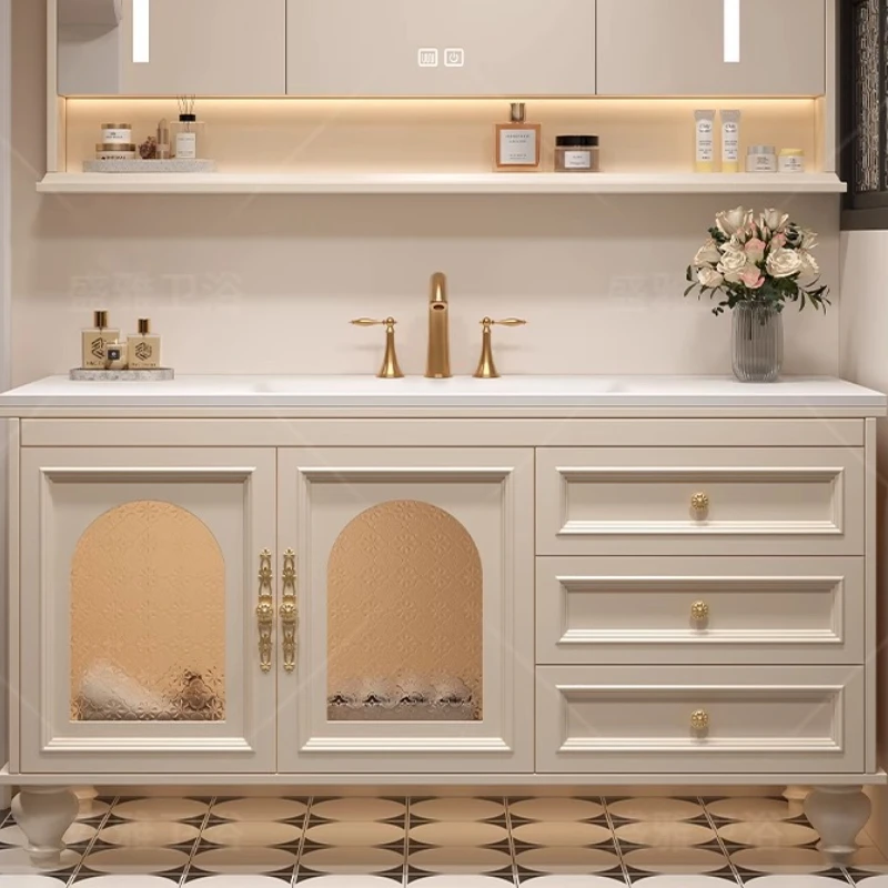 Современный шкаф для ванной комнаты, французские полки, туалетный столик, аксессуары для шкафа, украшения Archivadores, модная мебель