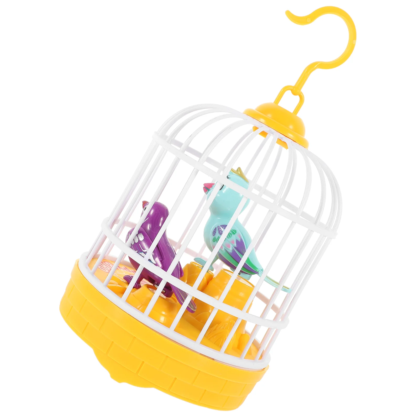 Voice Control Bird Kids Electric Toy Mini Cage Child Simulation Parrot Childrens Toys