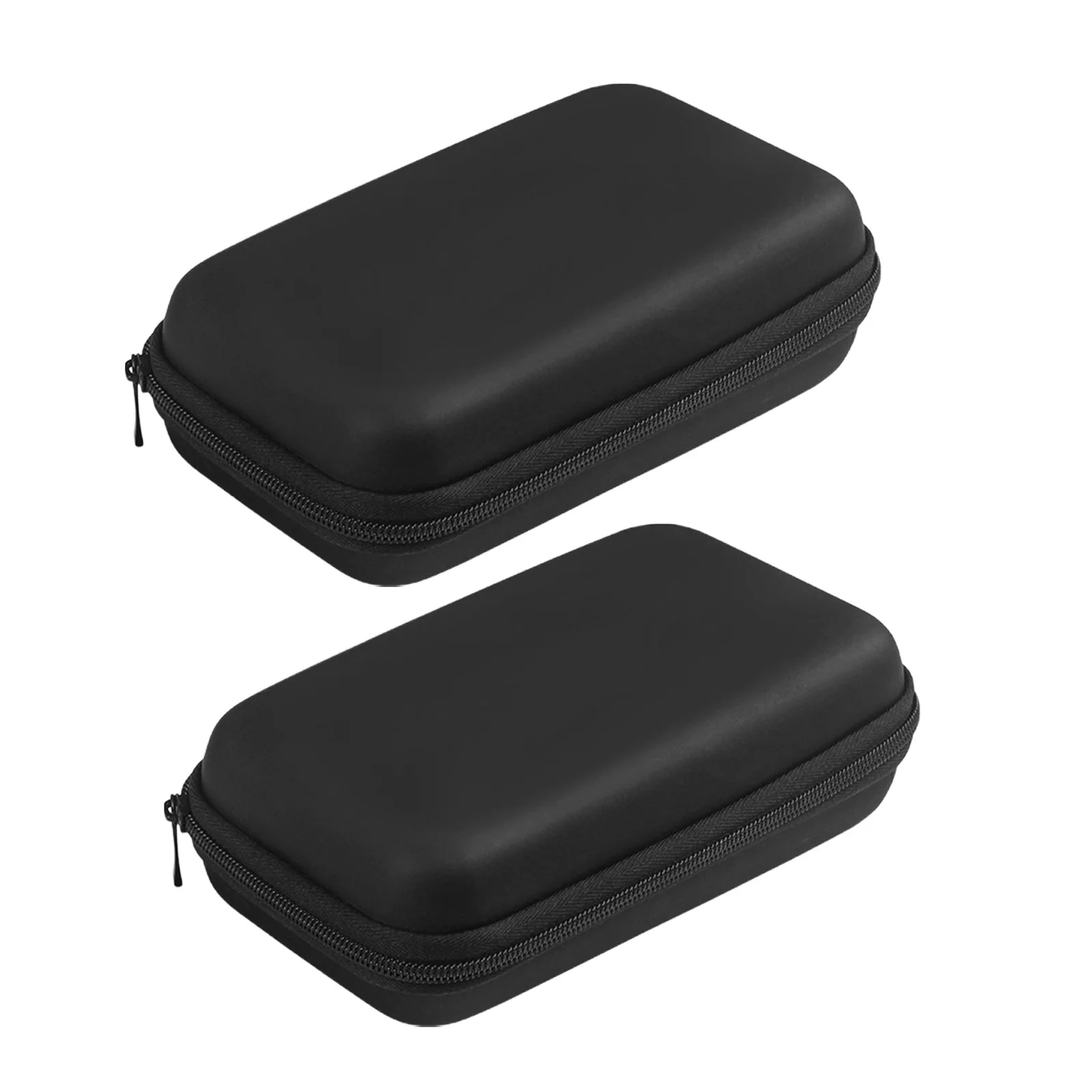 

2pcs Portable Cigar Case: EVA 8 Cigar Travel Box Waterproof Protective Holder Container Organizer Pouch for Business Trips & Vac