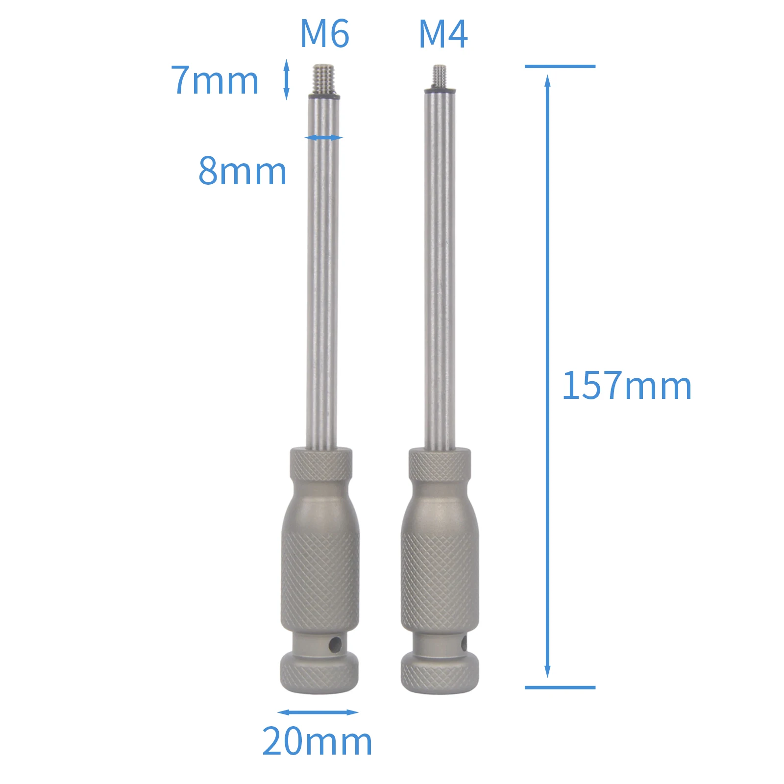 2PC Shock Absorber Cylinder Cover Pull Rod After Shock Absorber For Ohlins