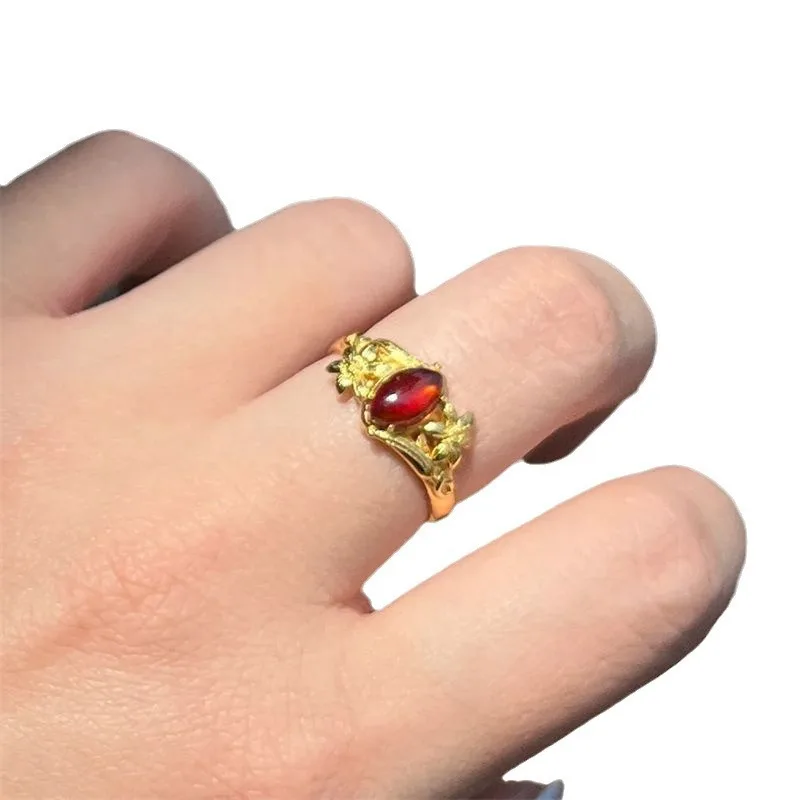 Astarion Ancunin Delicate Rings with The Same Style As The Peripheral Characters of Popular Games Cosplay Costumes Props