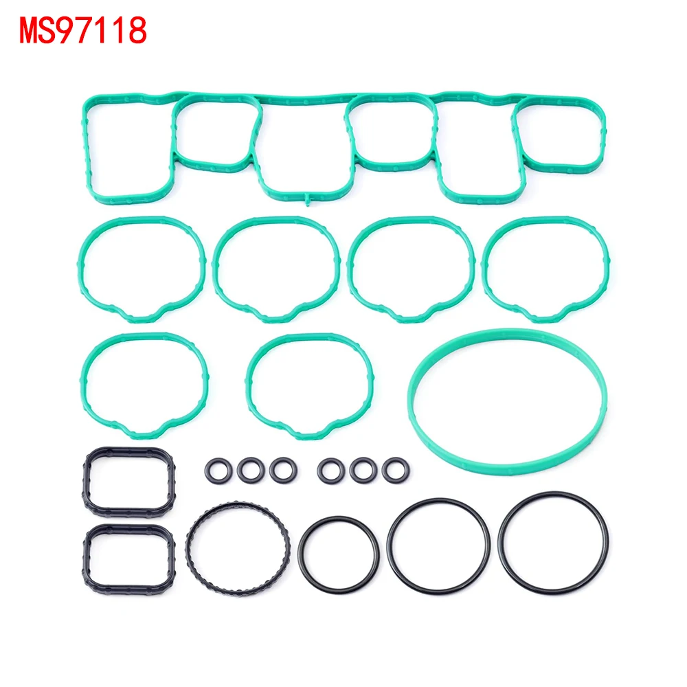 Conjunto de colector de admisión MS97118 para Ford Edge Explorer F-150 Mustang Lincoln MKX MKS Mazda 6 CX-9 3.5L 3.7L, piezas de repuesto