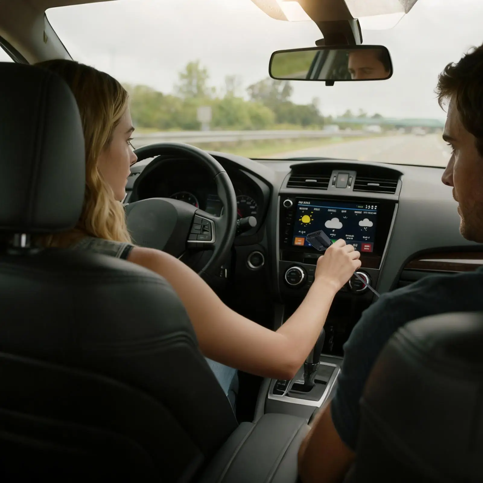 Audio Video Cable For Car Stable High-Speed High-definition Electronics Supplies Video Adapter Cable For Player Camera Trip Road