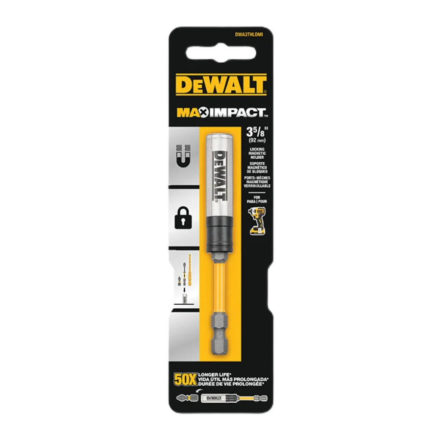 Imagem -06 - Dewalt-aço Suporte Bit Magnético Driver Acessórios Ferramenta Elétrica No. Dwa3thldmi Dwaf3hldmf