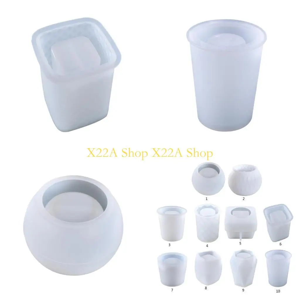 

Unique Silicone Resin Molds for Making Plant Pots Flower Pots Holder