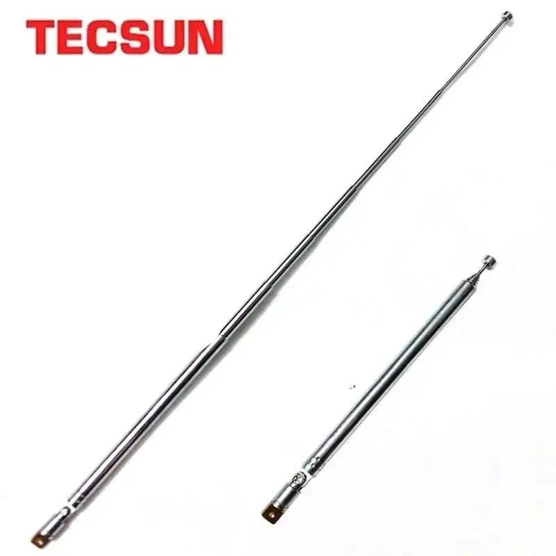 Tecsun 기존 안테나 교체 라디오 스틸 채찍 PL-660 PL-600 PL-310et PL-380 R-9012 PL-360 D-808 PL-880 H-501 안테나