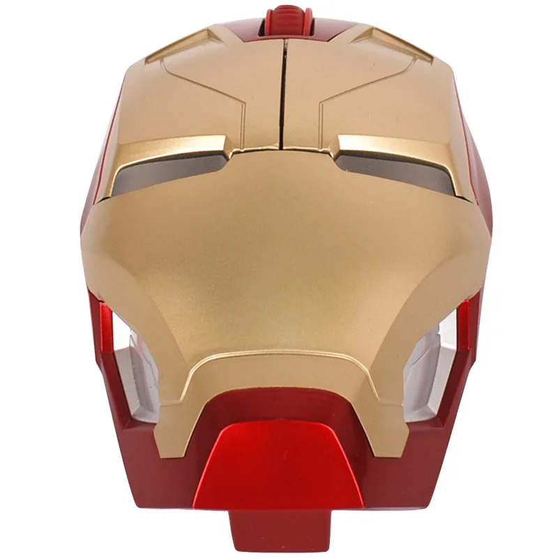 Iron Man-ratón óptico inalámbrico Mk46, dispositivo con diseño de Star Lord, Capitán América, punto periférico Digital, Anime, juguetes de regalo