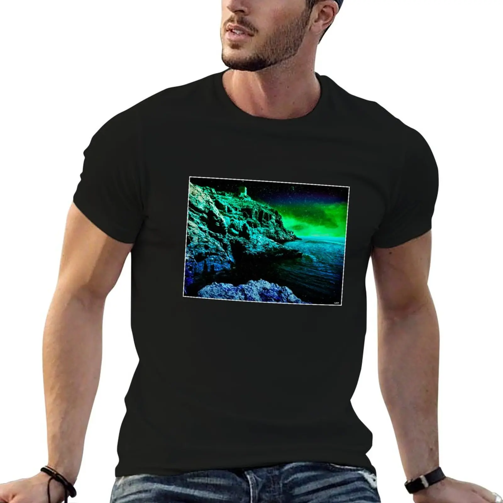 Emerald Tower T-Shirt quick drying plain t shirts men