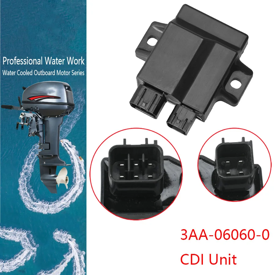 

Outboard Motor CDI Unit 3AA-06060-0 For Tohatsu Nissan MFS9.8A MFS8A MFS9.8A2 MFS8A2 NSF9.8A NSF8A NSF9.8A2 NSF8A2 Old 4-Stroke