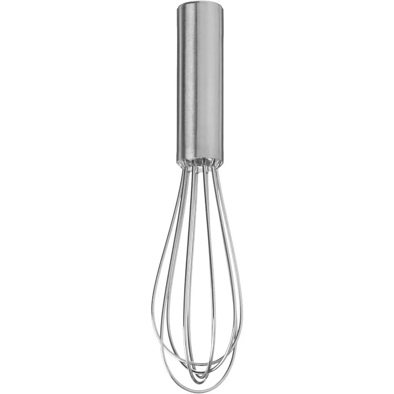 

6" Mini Stainless Steel Whisk - Small Kitchen Gadget & Utensil for Baking, Cooking, Whipping, Mixing, Egg Beating, & Essentials