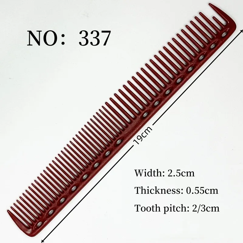 337 Hairdressing Comb Barber's Special Cutting Comb Male Female Styling Trimming Comb Barber Shop Professional Accessories Tools