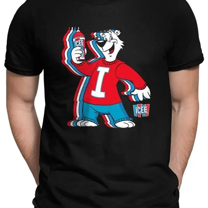 Officially Licensed ICEE Chill Polar Bear Fun Retro Style Men's T shirt