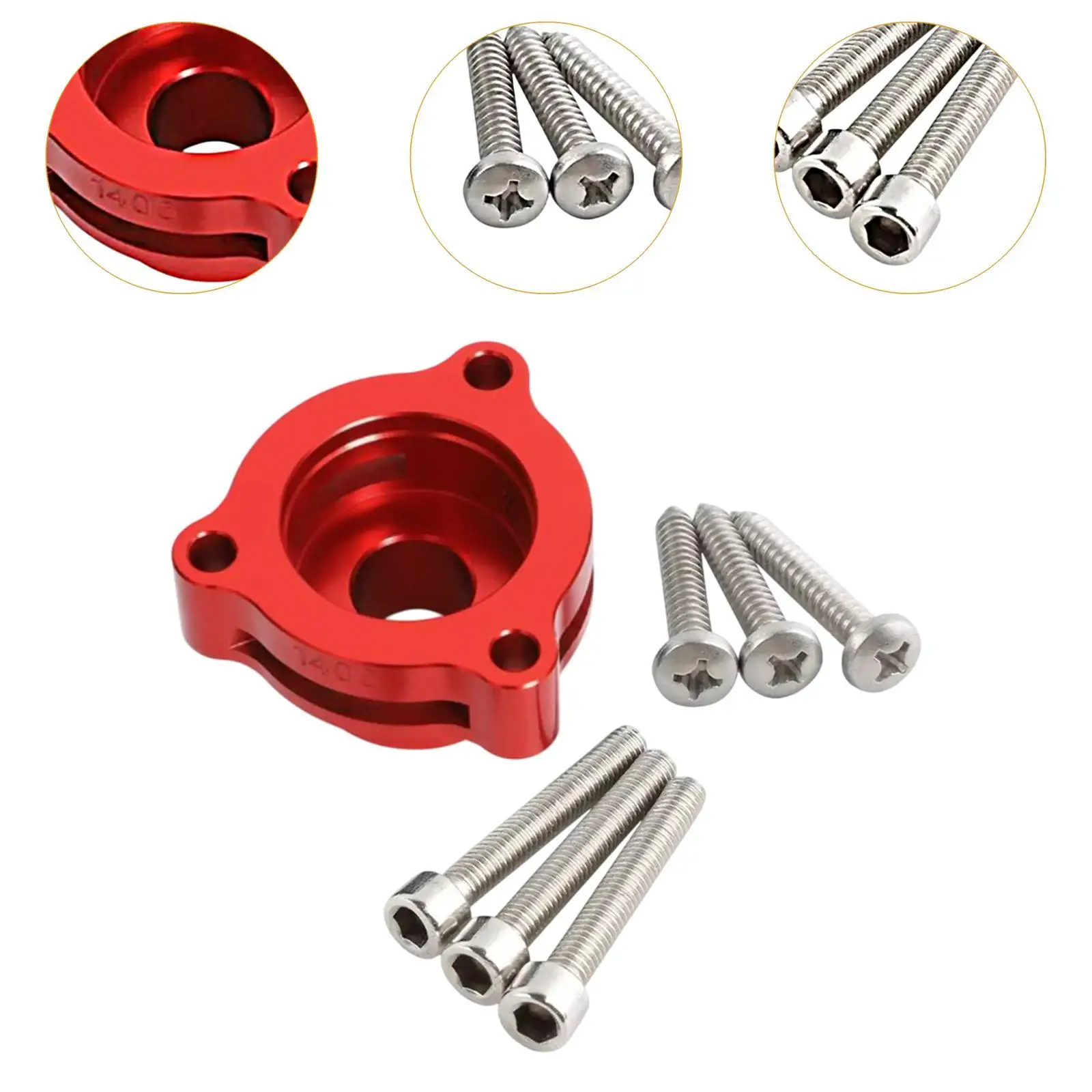 Aksesori Adaptor Katup Tiup untuk GMC Sierra 2019-2023 2.7 Turbo