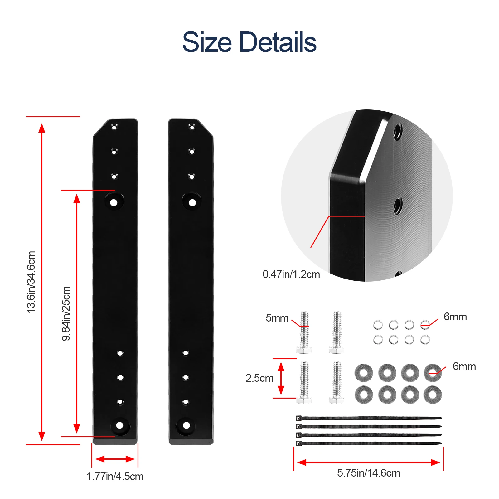 Increase Rider & Passenger Space: Harley Touring Rear Tour-Pak Relocator Kit | Adjustable 1