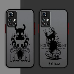 The Hollow Knight Phone Case For Redmi Note 13 12 11 10 Pro Plus Pro S T 5G Matte Frosted Translucent Cover