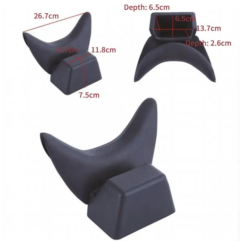 Hair Washing Shampoo Neck Rest Pillow Soft Ergonomic Silicone Cushion for Disabled Elderly Home Salon Barber Shop Use