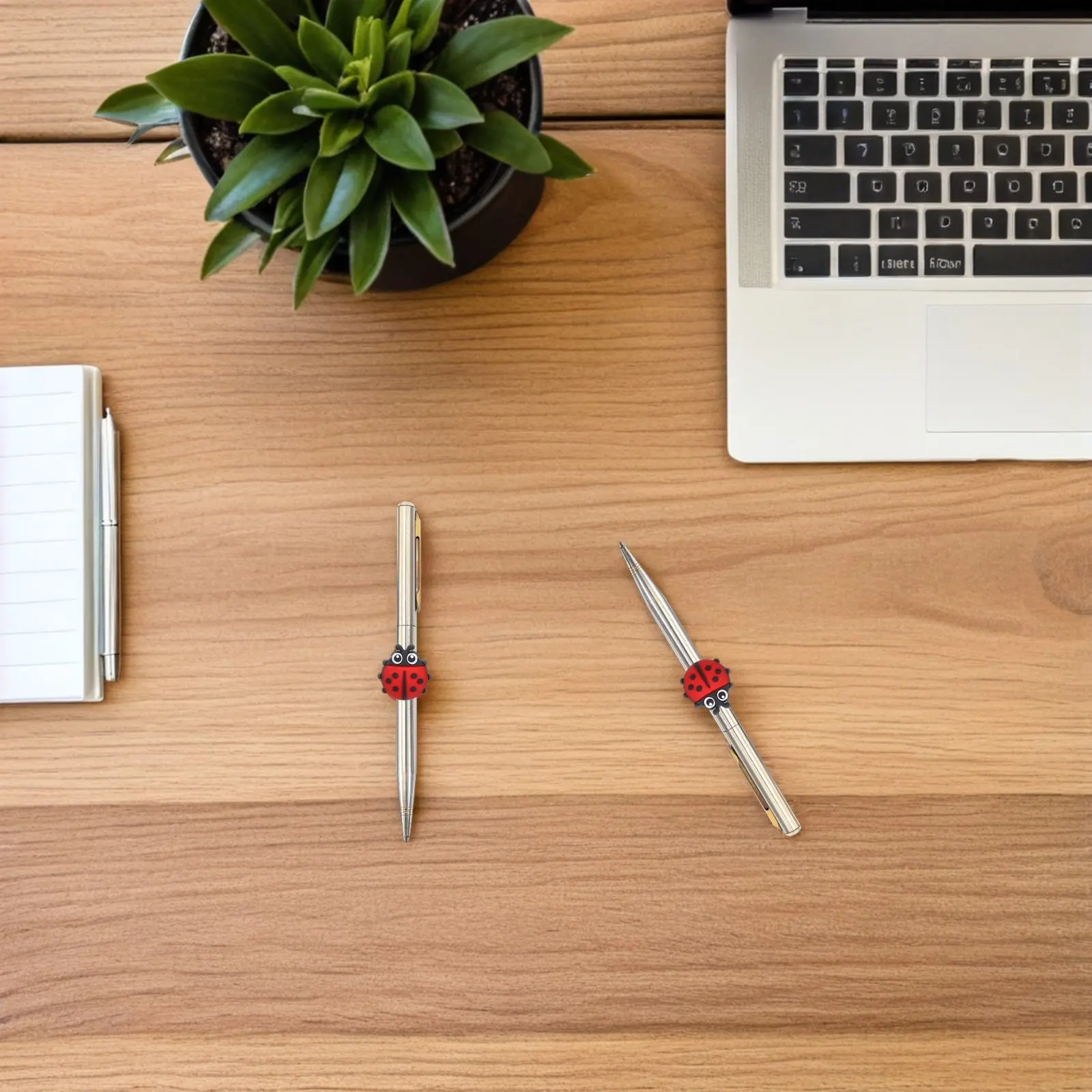 

30 шт. Красные клипсы-украшения для карандашей в виде божьих коровок, аксессуары для класса