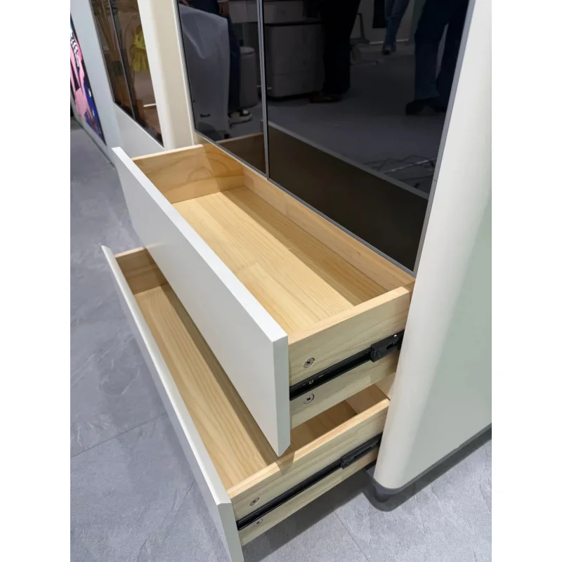 custom.Premium Wooden Display Showcase Lockable Glass Shelves Storage Cabinet Retail Store Wine Cabinet