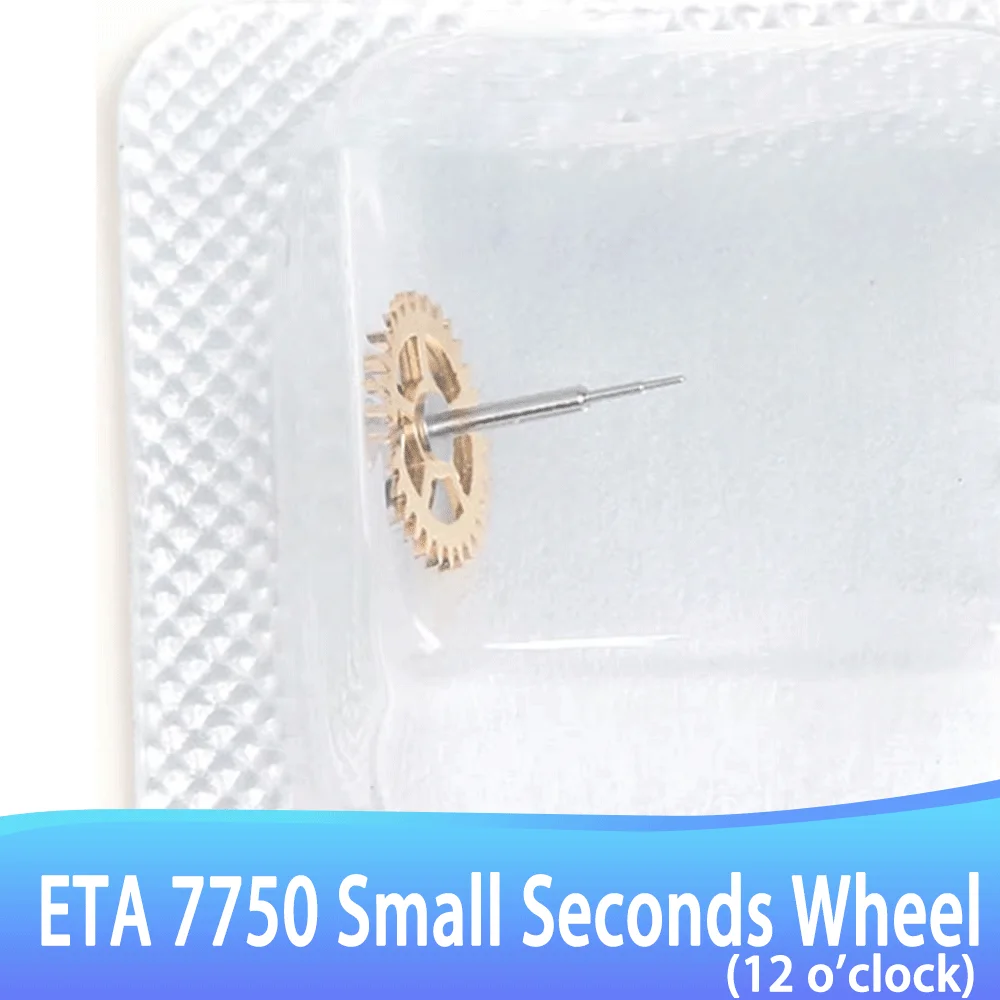 Watch Accessories Suitable for ETA7750 Movement 12H Small Seconds Wheel Parts Replacement ETA7750 12H Small Seconds Wheel