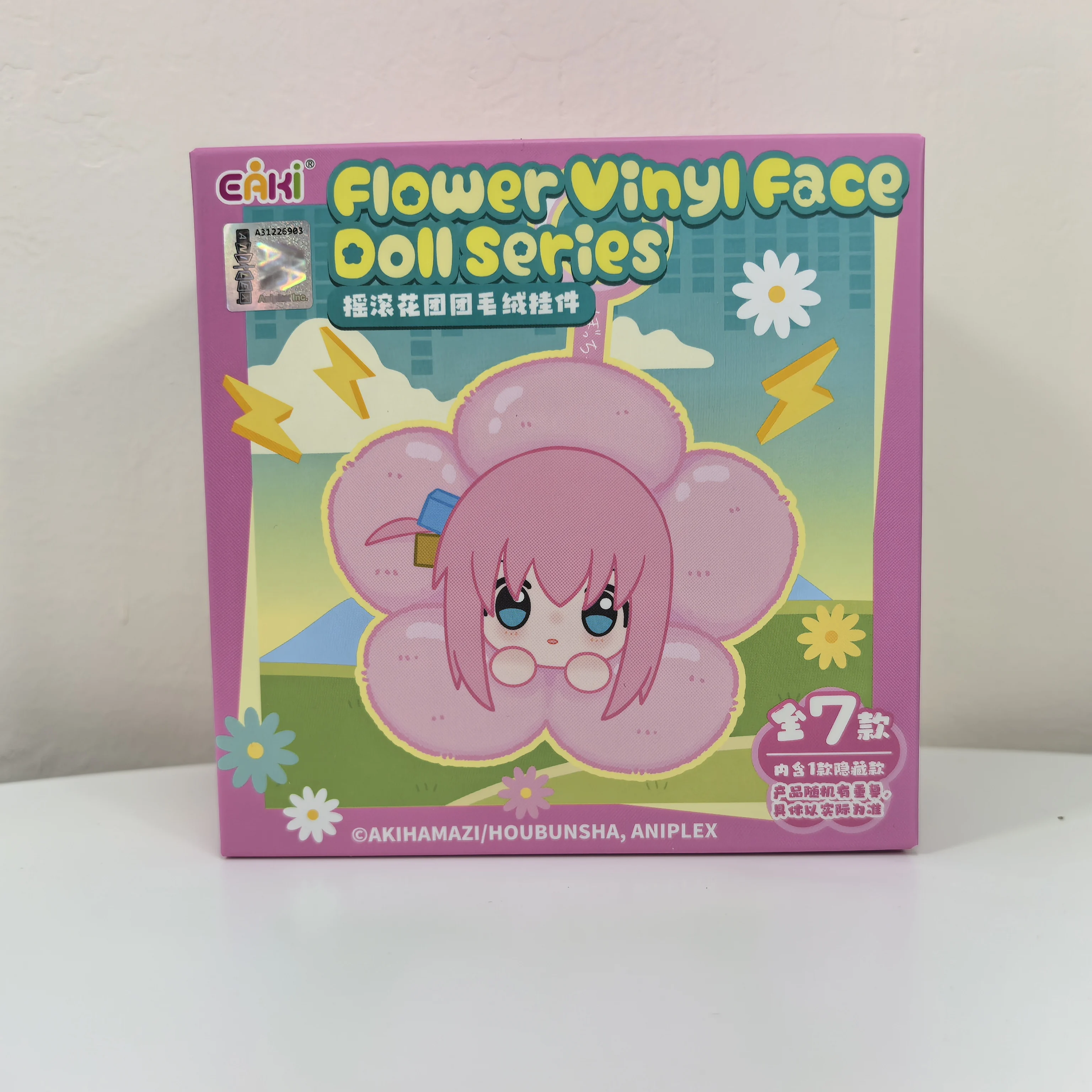 

Подвеска Eaki Bocchi The Rock And Roll, цветочная серия, мультяшная коробка-сюрприз, модный милый брелок для сумки, игрушка-украшение