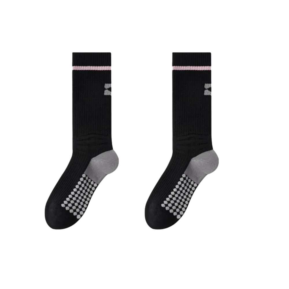 

New Night Reflective Compression Socks Breathable Anti-Slip Long Tube Socks High-Elasticity Anti-odor Sports Socks