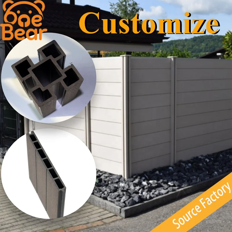 High-Quality, Waterproof 6-Foot WPC (Wood-Plastic Composite) Fence Board — Eco-Friendly, Termite-Resistant, UV-Stable — 3D Model