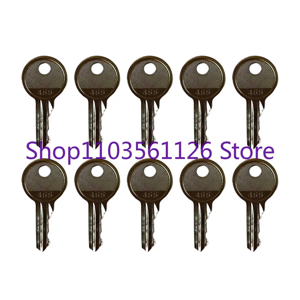 10pcs Ignition Keys 455 key 104466 for Skyjack Genie JLG Snorkel Parts