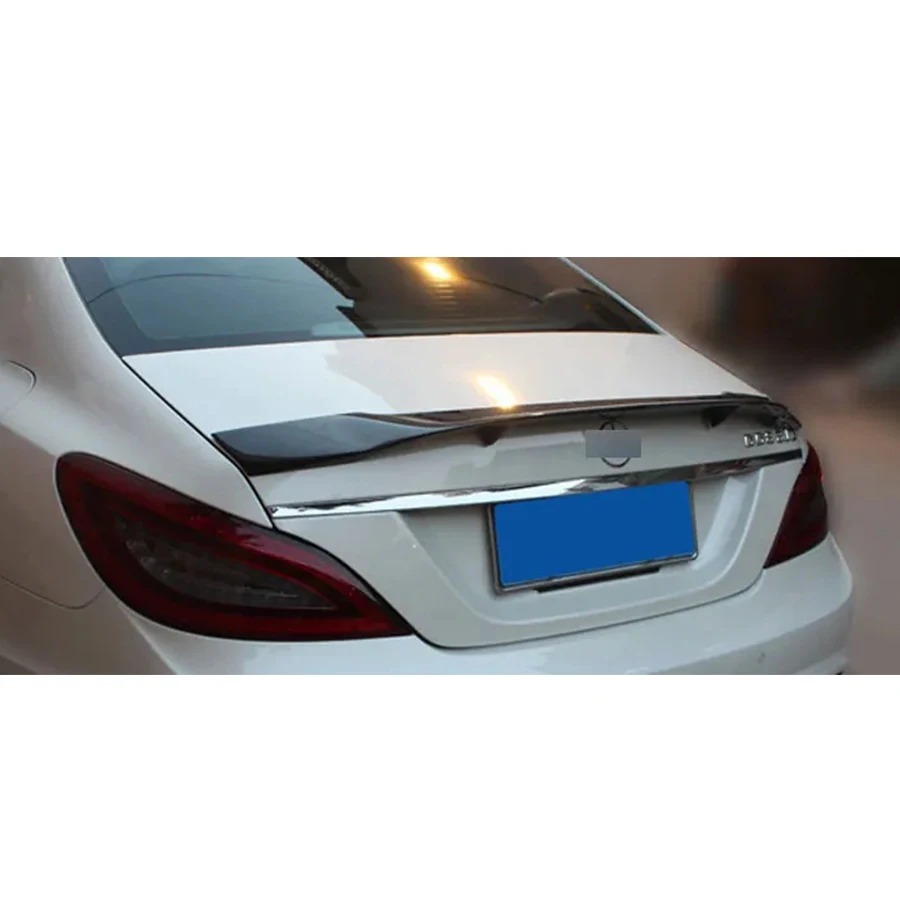 

For Mercedes Benz CLS Class W218 CLS260 CLS350 Carbon Fiber Tail fins Spoiler Shunt rear wing Car wing Car Accessories body kit